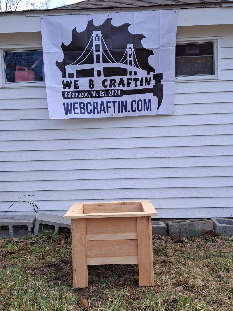 Compact Cedar Planter Box