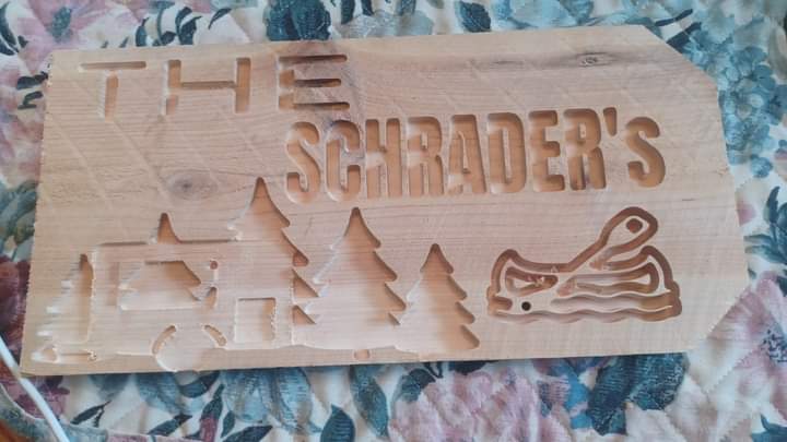 Cabin Sign